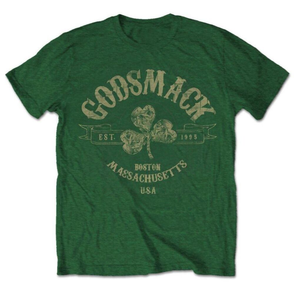 Godsmack Unisex Adult Celtic Cotton T-Shirt / Forest Green